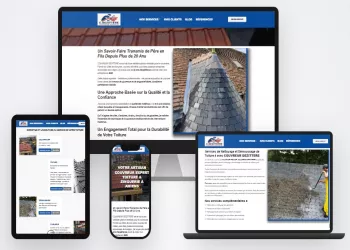 site internet   Couvreur Dezittere 