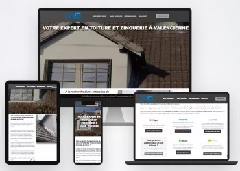 site internet   Entreprise MG Couverture 