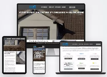 site internet Couverture Entreprise MG Couverture Valenciennes